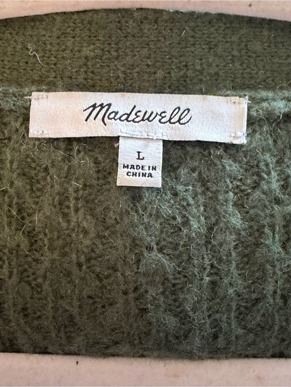 Madewell Cardigan Size Large - Picture 6 of 6